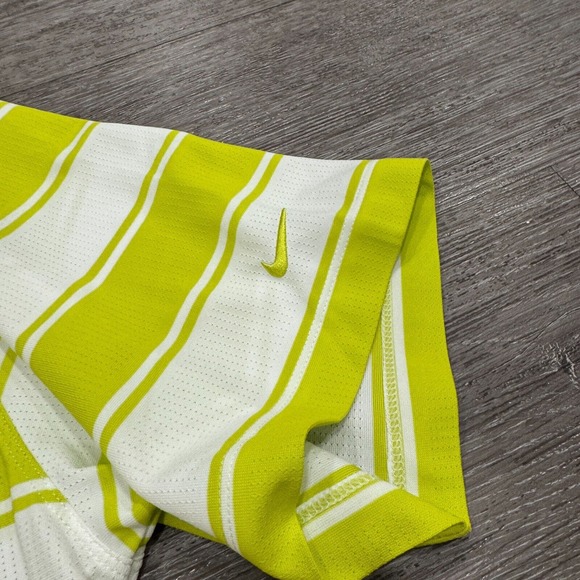 Nike Polo Shirt Mens Extra Large Yellow Breathable‎ Vented Outdoor Performance - Picture 4 of 11